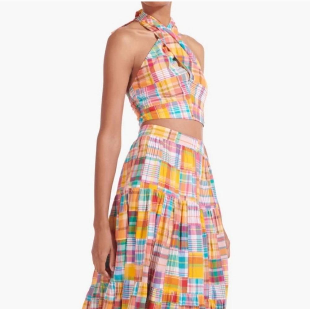 Colorful Plaid Women's Skirt